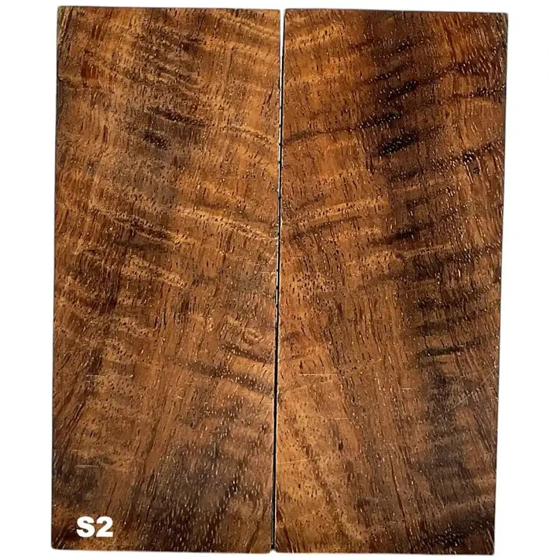 Koa Wood Scales- Professionally Stabilized - Maker Material Supply