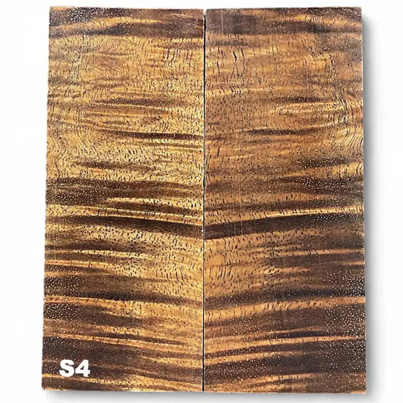 Koa Wood Scales- Professionally Stabilized - Maker Material Supply