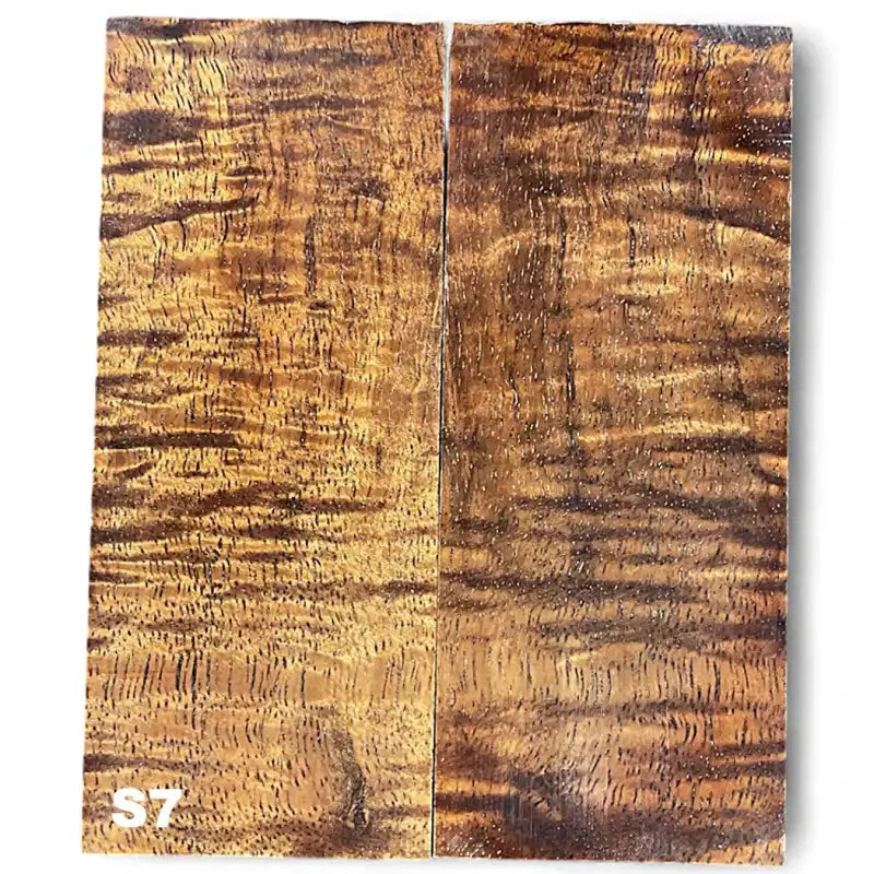 Koa Wood Scales- Professionally Stabilized - Maker Material Supply