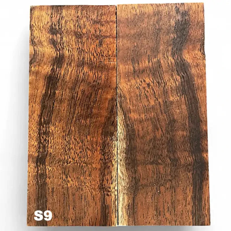 Koa Wood Scales- Professionally Stabilized - Maker Material Supply