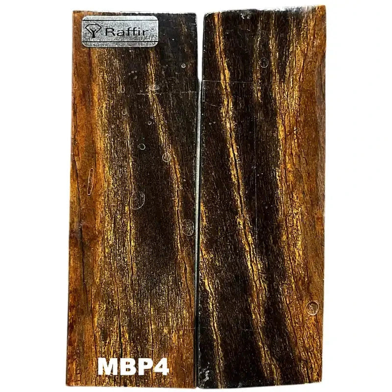 Mammoth Bone Scales- PREMIUM- Stabilized- Raffir® FossilsHobbies & Creative Arts.25" x 1.5" x 4.8"- MBP4