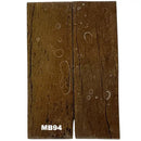 Mammoth Bone Scales- STANDARD- Stabilized- Raffir® Fossils - Maker Material Supply