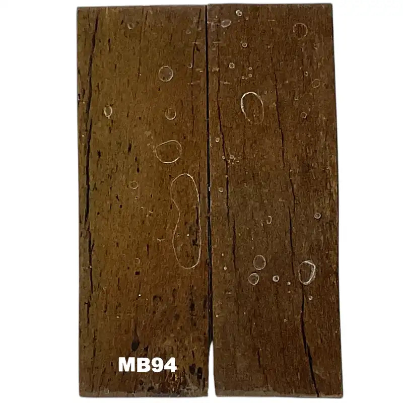 Mammoth Bone Scales- STANDARD- Stabilized- Raffir® Fossils - Maker Material Supply