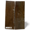 Mammoth Bone Scales- STANDARD- Stabilized- Raffir® Fossils - Maker Material Supply