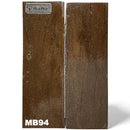 Mammoth Bone Scales- STANDARD- Stabilized- Raffir® Fossils - Maker Material Supply