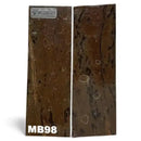 Mammoth Bone Scales- STANDARD- Stabilized- Raffir® Fossils - Maker Material Supply