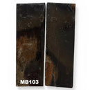 Mammoth Bone Scales- STANDARD- Stabilized- Raffir® Fossils - Maker Material Supply