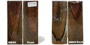 Mammoth Bone Scales- STANDARD- Stabilized- Raffir® Fossils - Maker Material Supply