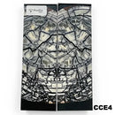 Mammoth Ivory Tusk- CROSSCUT w Black Resin- by Raffir®Hobbies & Creative Arts.20-.26" x 1.6" x 4.9"- CCE4