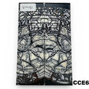 Mammoth Ivory Tusk- CROSSCUT w Black Resin- by Raffir®Hobbies & Creative Arts.24" x 1.6" x 4.9"- CCE6