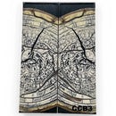 Mammoth Ivory Tusk- CROSSCUT w Black Resin- by Raffir® - Maker Material Supply