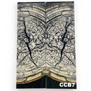 Mammoth Ivory Tusk- CROSSCUT w Black Resin- by Raffir® - Maker Material Supply