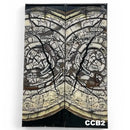 Mammoth Ivory Tusk- CROSSCUT w Black Resin- by Raffir® - Maker Material Supply