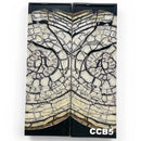 Mammoth Ivory Tusk- CROSSCUT w Black Resin- by Raffir® - Maker Material Supply