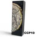 Mammoth Ivory Tusk- HYBRID CROSSCUT w Black Resin- by Raffir® - Maker Material Supply