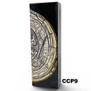 Mammoth Ivory Tusk- HYBRID CROSSCUT w Black Resin- by Raffir® - Maker Material Supply
