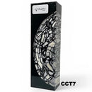 Mammoth Ivory Tusk- HYBRID CROSSCUT w Black Resin- by Raffir® - Maker Material Supply