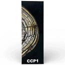 Mammoth Ivory Tusk- HYBRID CROSSCUT w Black Resin- by Raffir® - Maker Material Supply