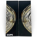 Mammoth Ivory Tusk- HYBRID CROSSCUT w Black Resin- by Raffir® - Maker Material Supply