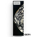 Mammoth Ivory Tusk- HYBRID CROSSCUT w Black Resin- by Raffir® - Maker Material Supply