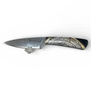 Mammoth Ivory Tusk- HYBRID CROSSCUT w Black Resin- by Raffir® - Maker Material Supply