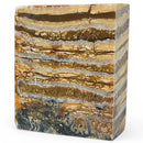 Mammoth Molar Block- NATURAL- .89" x 1.6" x 2.0"- Raffir® Fossils- MN1 - Maker Material Supply