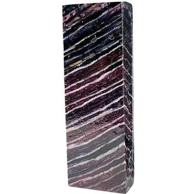 Mammoth Molar Block- PURPLE- .91" x 1.6" x 4.8"- Raffir® Fossils- MPUR3 - Maker Material Supply