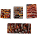 Mammoth Molar Blocks- RED- Raffir® Fossils - Maker Material Supply
