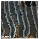 Mammoth Molar Jewelry Sets- 1/8" x 0.9" x 1.8"- BLACK- Raffir® Fossils - Maker Material Supply