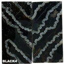 Mammoth Molar Jewelry Sets- 1/8" x 0.9" x 1.8"- BLACK- Raffir® Fossils - Maker Material Supply