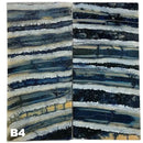 Mammoth Molar Jewelry Sets- 1/8" x 0.9" x 1.8"- BLUE- Raffir® Fossils - Maker Material Supply