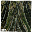 Mammoth Molar Jewelry Sets- 1/8" x 0.9" x 1.8"- DARK GREEN- Raffir® Fossils - Maker Material Supply