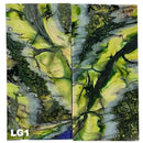 Mammoth Molar Jewelry Sets- 1/8" x 0.9" x 1.8"- LIGHT GREEN- Raffir® Fossils - Maker Material Supply