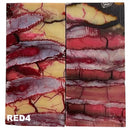 Mammoth Molar Jewelry Sets- 1/8" x 0.9" x 1.8"- RED- Raffir® Fossils - Maker Material Supply