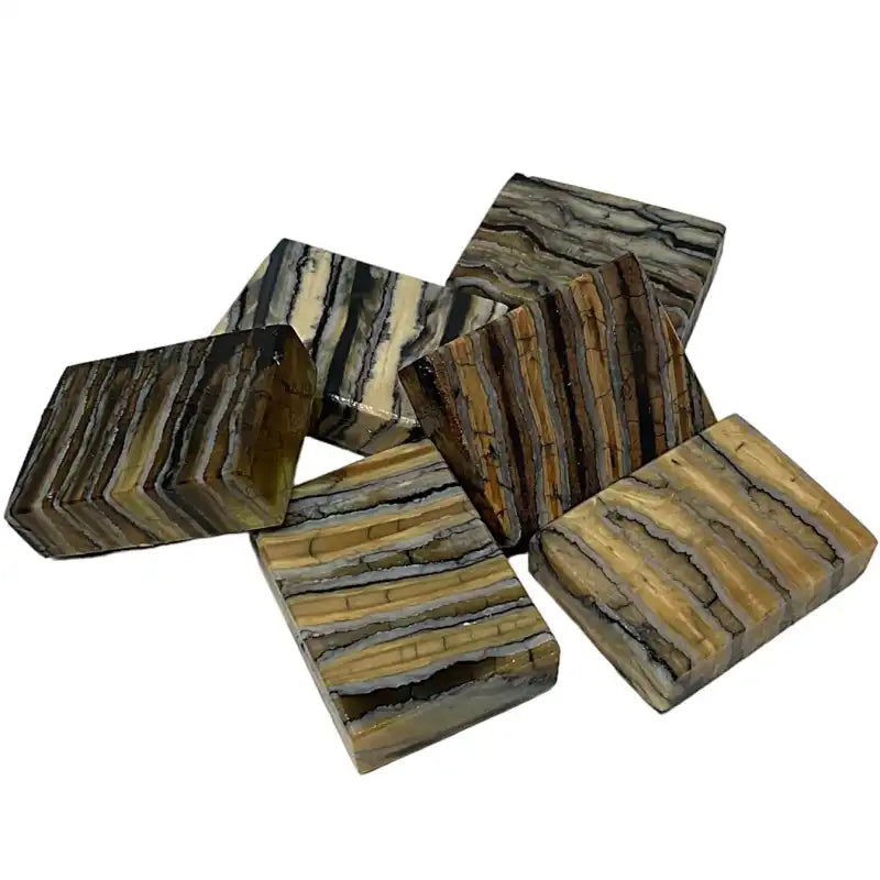 Mammoth Molar- Mini Craft Blocks- 0.41" x 1.2" x 1.6"- NATURAL - Maker Material Supply