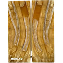 Mammoth Molar Scales- 1.1-1.2" x 3.3"- NATURAL- Raffir® Fossils - Maker Material Supply