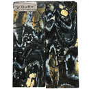 Mammoth Molar Scales- BLACK Y-CUT- 1/8" x 1.4" x 3.7"- YCUT2- Raffir® Fossils - Maker Material Supply