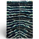 Mammoth Molar Scales- BLUE- .23" x 1.6" x 4.7"- Raffir® Fossils- MMSB1 - Maker Material Supply