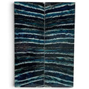 Mammoth Molar Scales- BLUE- .23" x 1.6" x 4.8"- Raffir® Fossils- MMB2Hobbies & Creative Arts