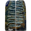 Mammoth Molar Scales- BLUE- .23" x 1.6" x 4.8"- Raffir® Fossils- MMS13 - Maker Material Supply