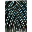 Mammoth Molar Scales- BLUE- .25" x 1.6" x 4.7"- Raffir® Fossils- MS12 - Maker Material Supply