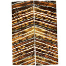 Mammoth Molar Scales- BROWN- .18" x 1.6" x 4.7"- Raffir® Fossils- MBRN2 - Maker Material Supply