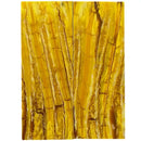 Mammoth Molar Scales- YELLOW- .15" x 1.4" x 3.7"- Raffir® Fossils- MY3 - Maker Material Supply
