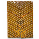 Mammoth Molar Scales- YELLOW- .23" x 1.6" x 4.7"- Raffir® Fossils- MMSY9 - Maker Material Supply