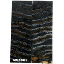 Mammoth Molar Small Sets- 1/8" x 1" x 3"- BLACK- Raffir® Fossils - Maker Material Supply