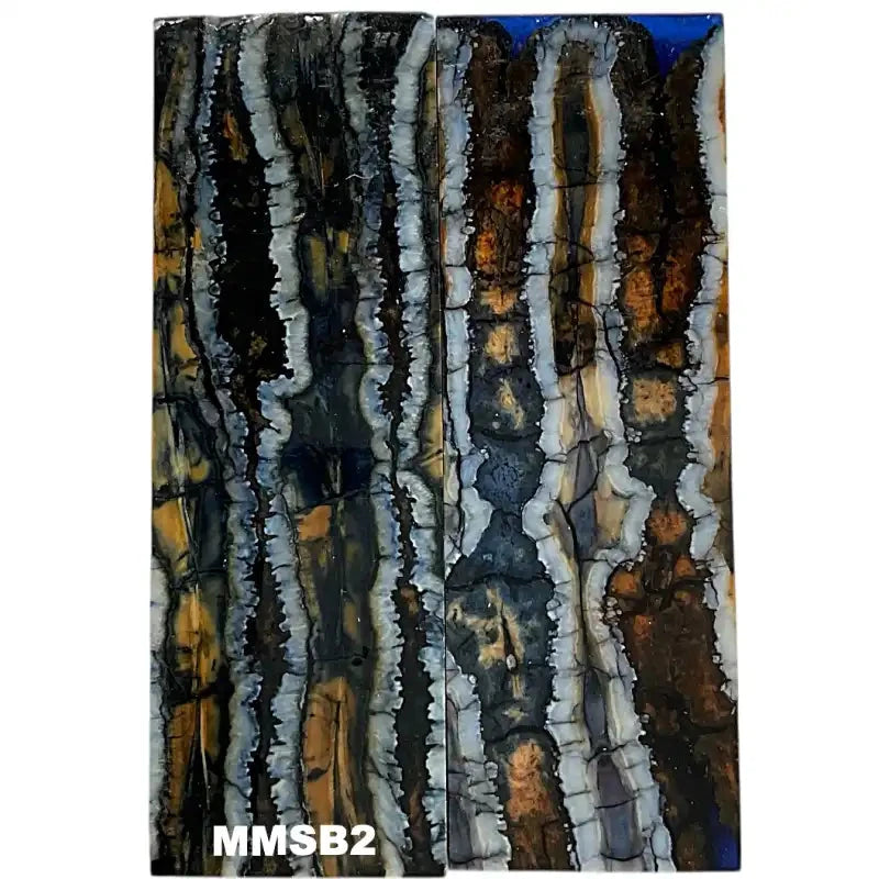 Mammoth Molar Small Sets- 1/8" x 1" x 3"- BLUE- Raffir® Fossils - Maker Material Supply