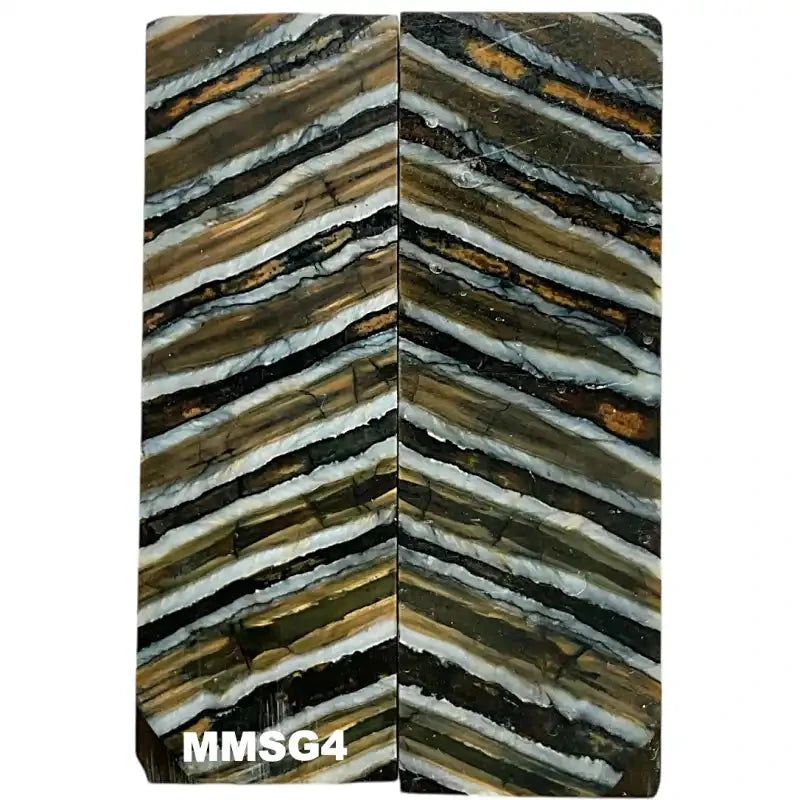 Mammoth Molar Small Sets- 1/8" x 1" x 3"- GREEN- Raffir® Fossils - Maker Material Supply