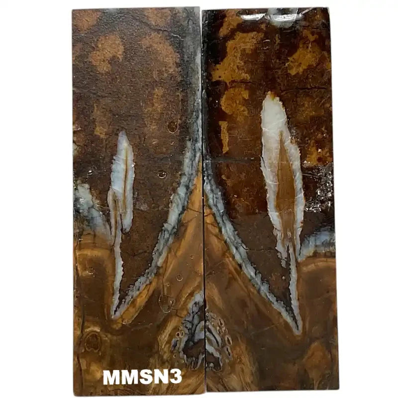 Mammoth Molar Small Sets- 1/8" x 1" x 3"- NATURAL- Raffir® Fossils - Maker Material Supply