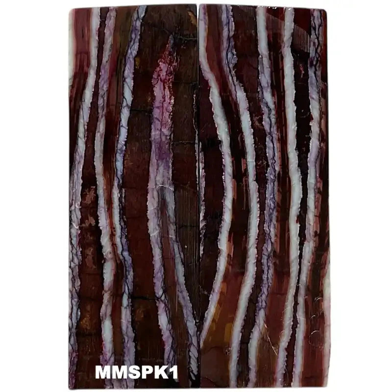 Mammoth Molar Small Sets- 1/8" x 1" x 3"- PINK- Raffir® Fossils - Maker Material Supply