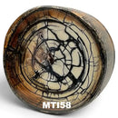 Mammoth Tusk Ivory Crosscut Round- by Raffir® Fossils - Maker Material Supply